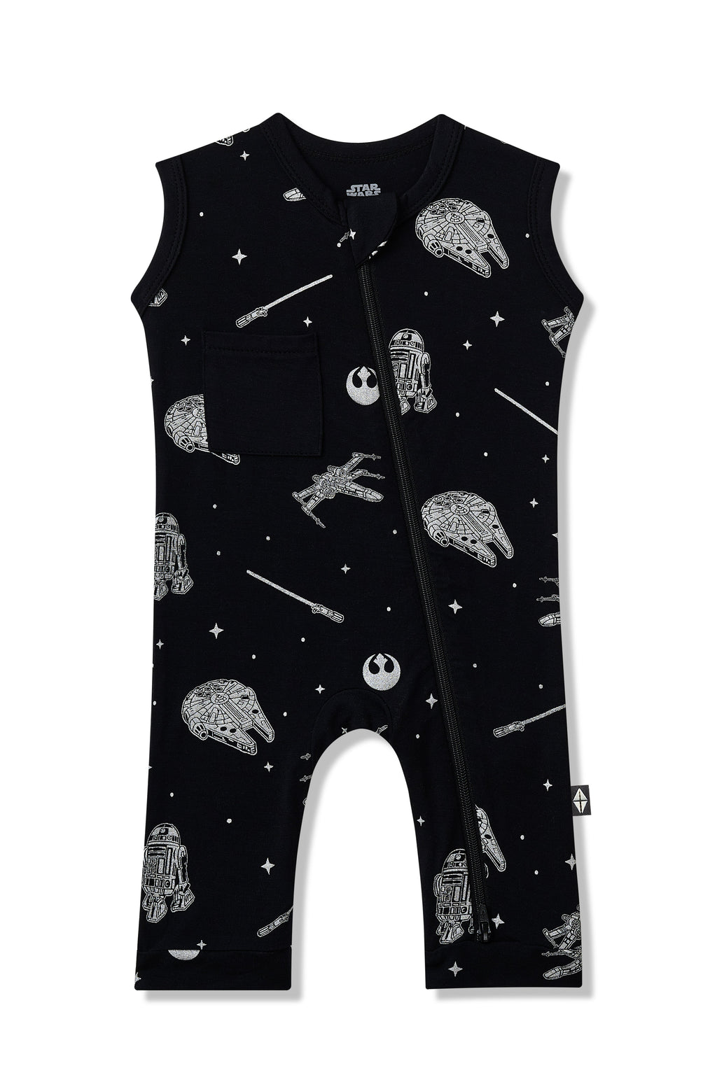 Zippered Sleeveless Romper in STAR WARS™