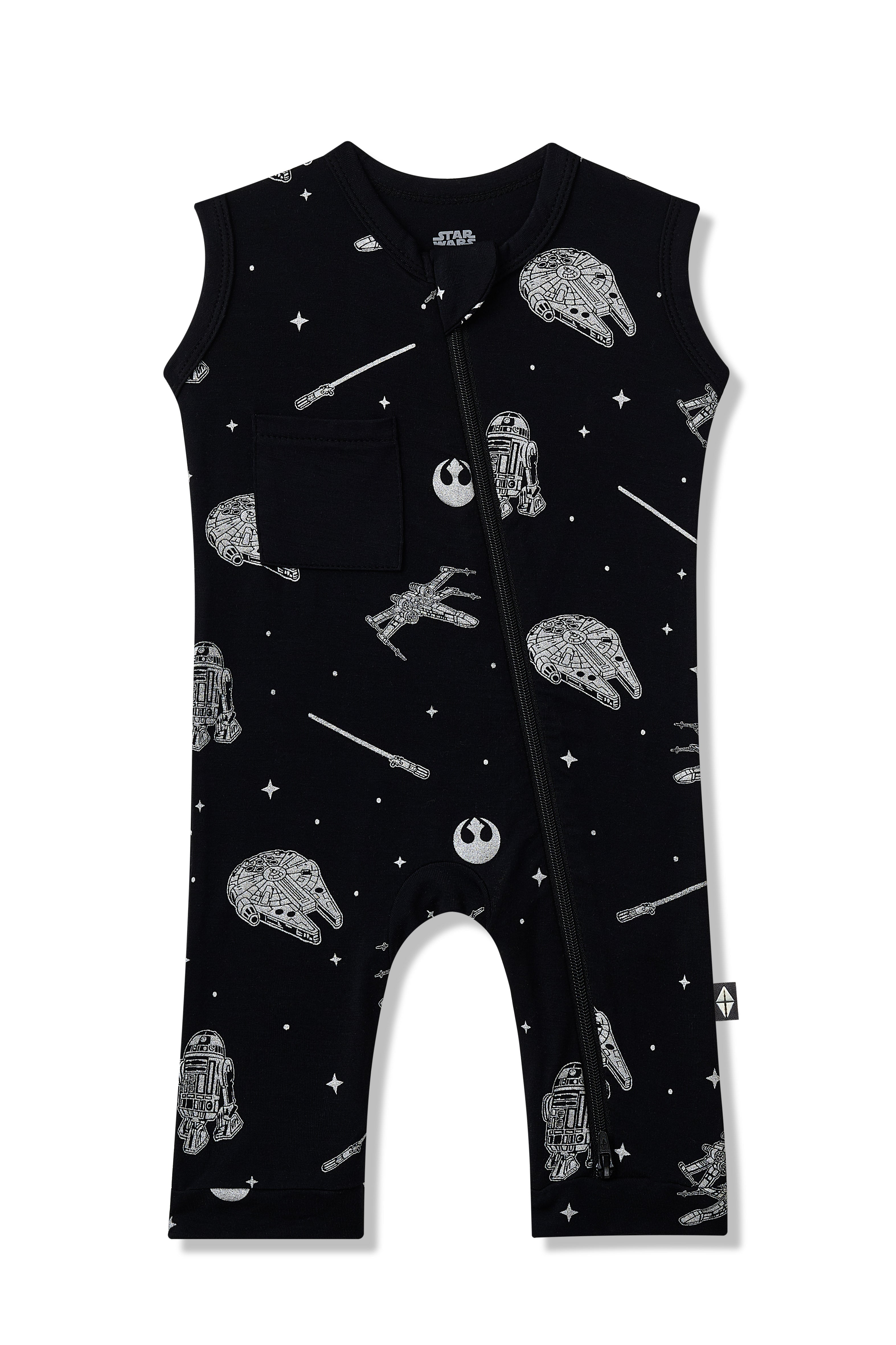 Zippered Sleeveless Romper in STAR WARS™